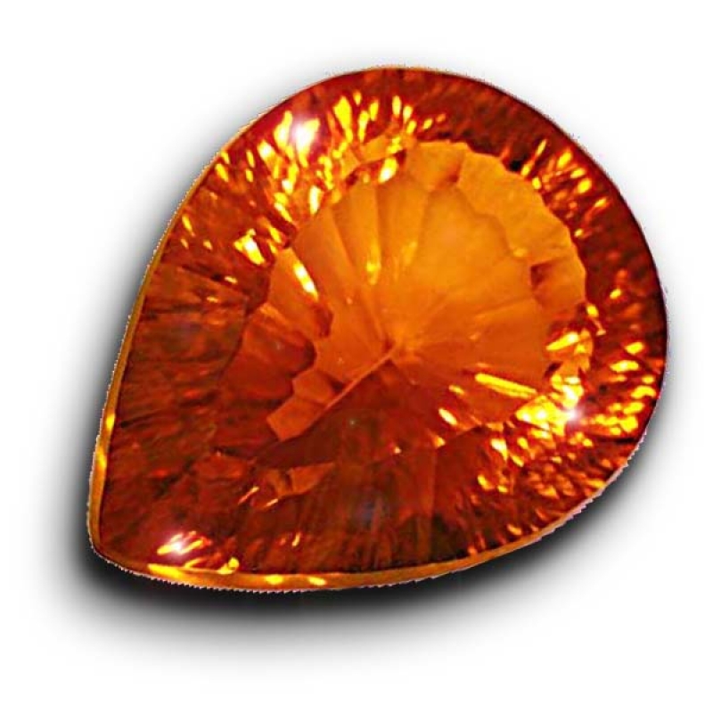 Intergemstones Madeira Citrin La Carte Goldorange Carat